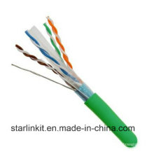 FTP Cable CAT6 LSZH Fluke probado Soild Bare Copper Green